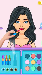 Pegatinas Muñeca Juego Vestir 4