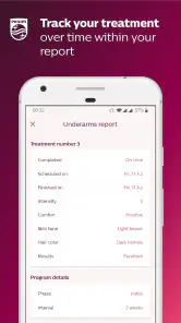 Philips Lumea IPL screenshot