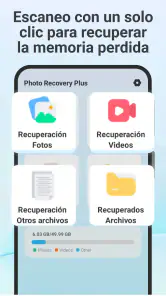 Photo Recovery Plus & Archivos screenshot