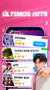 Piano Batida Mágica 4 Jogo screenshot