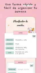 Planificador de menu semanal 4