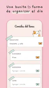 Planificador de menu semanal screenshot