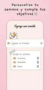 Planificador de menu semanal screenshot