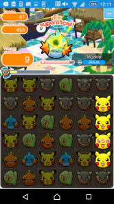 Pokémon Shuffle Mobile screenshot