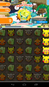 Pokémon Shuffle Mobile screenshot