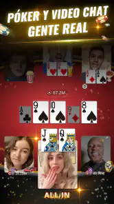 PokerGaga: Poker & Video Chat screenshot