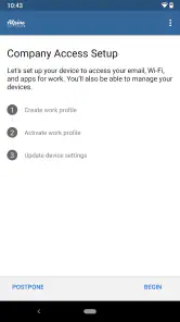 Portal empresa Intune screenshot