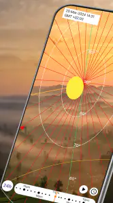 Posición de sol y luna screenshot