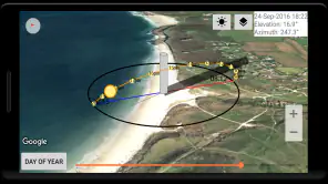Posición de sol y luna screenshot