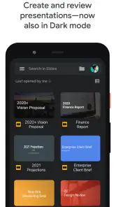 Presentaciones de Google screenshot