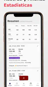 Presión Arterial y Pulso screenshot