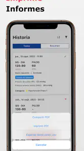 Presión Arterial y Pulso screenshot