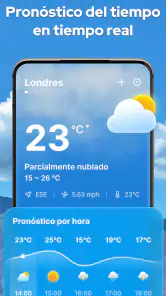 Previsión del tiempo con radar screenshot