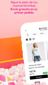 Privalia - outlet shopping screenshot