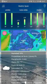 Pronóstico del Tiempo screenshot