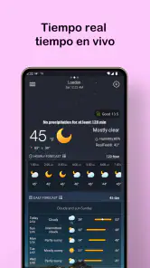 Pronóstico del tiempo local screenshot