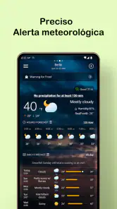 Pronóstico del tiempo local screenshot