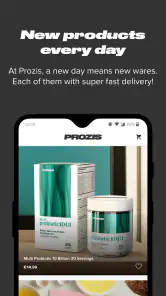 Prozis screenshot