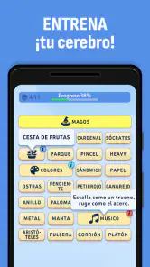 Puentes de Palabras Conexiones screenshot