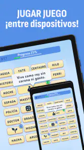 Puentes de Palabras Conexiones screenshot