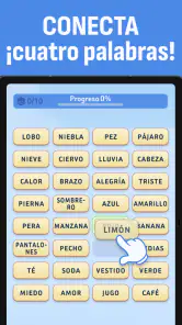 Puentes de Palabras Conexiones screenshot