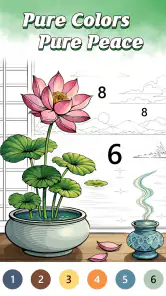 Pure Color by Number Book screenshot
