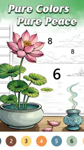 Pure Color by Number Book screenshot