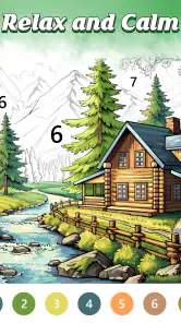 Pure Color by Number Book screenshot