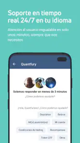 Quantfury: Su Bróker Global screenshot