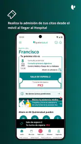 Quirónsalud screenshot