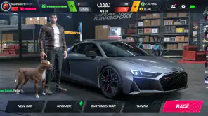 Racing Kingdom Juego Auto Drag screenshot