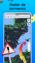 Radar meteorológico en vivo 2
