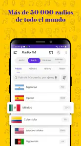 Radio FM screenshot