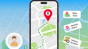 Real-time GPS Location Sharing screenshot