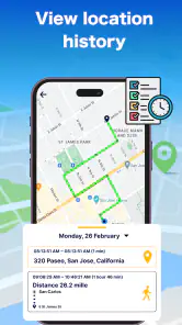 Real-time GPS Location Sharing screenshot