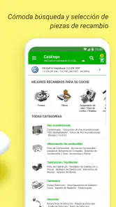 Recambioscoches: recambios screenshot