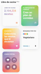 Recetas de cocina caseras screenshot