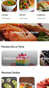 Recetas de cocina caseras screenshot