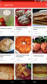 Recetas de pasteles screenshot