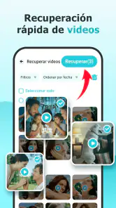 Recuperación de fotos & Video screenshot