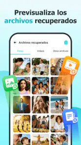 Recuperación de fotos & Video screenshot