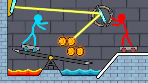 Red and Blue Stick: Animation 4