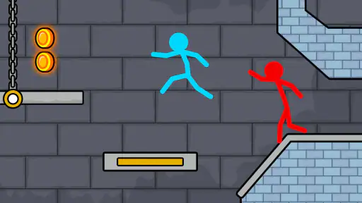 Red and Blue Stick: Animation 6