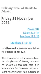 Reflections for Daily Prayer 3