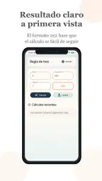 Regla de Tres con Historial 2