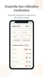 Regla de Tres con Historial 4