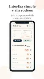 Regla de Tres con Historial 5