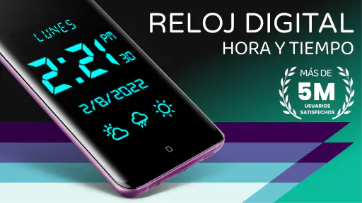 Reloj digital y clima 1