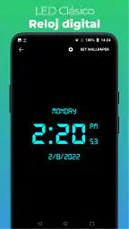 Reloj digital y clima 5