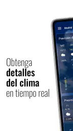 Reloj y clima transparente 6
